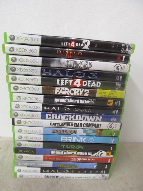 lot 26 image: Lot of XBOX 360 Games