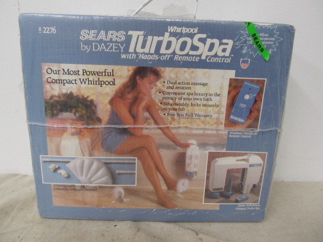 lot 75 image: NEW IN BOX Whirlpool TurboSpa
