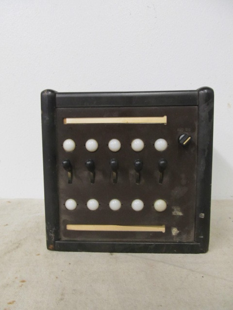 lot 79 image: Old Vintage Telephone Switchboard