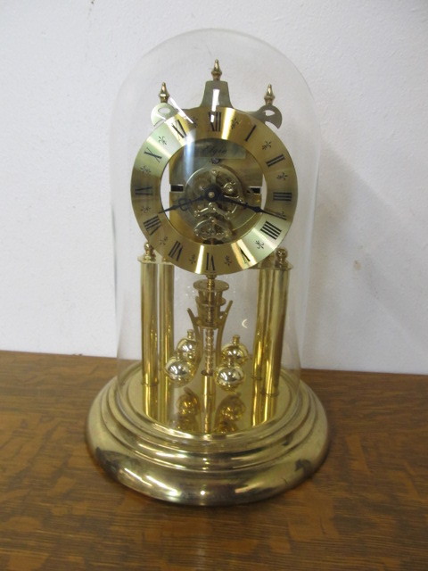 lot 85 image: Vintage Elgin S. Haller German Wind Up Mantle Clock