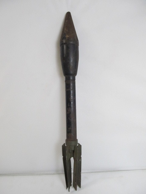 lot 90 image: Original WW2 Inert DummyPractice Rocket