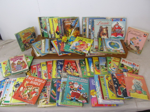 lot 143 image: HUGE Lot of Vintage Golden Books