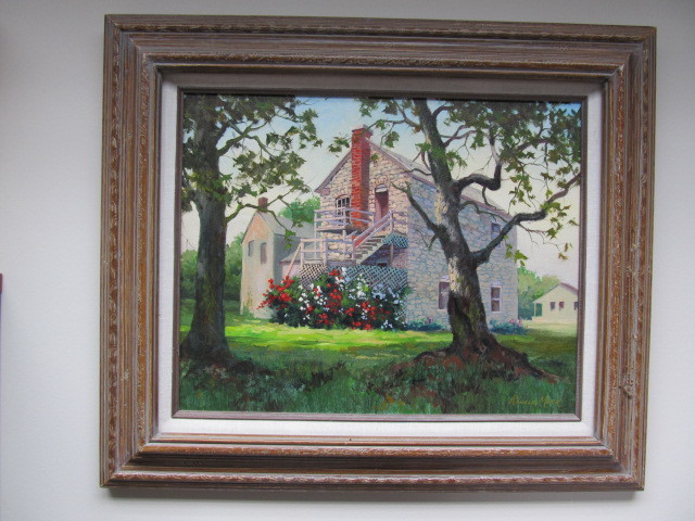 lot 163 image: Ronald Mack Original Oil Painting