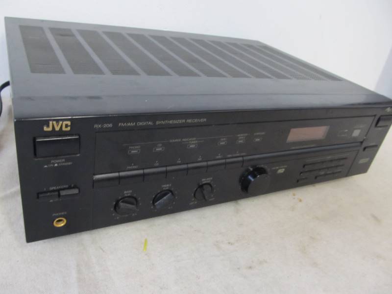 jvc rx 206 digital synthesizer receiver