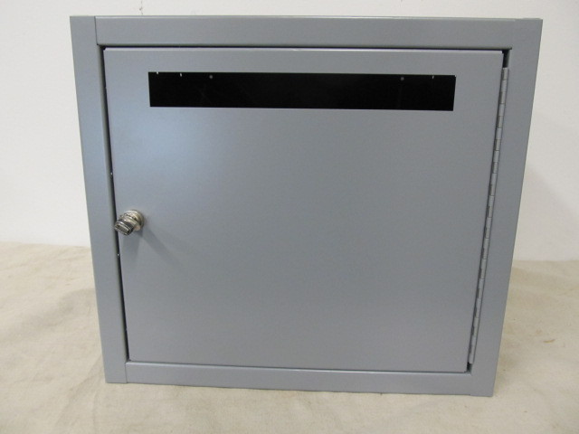 lot 88 image: Brand New Heavy Duty LOZIER Locking Steel DropMail Box