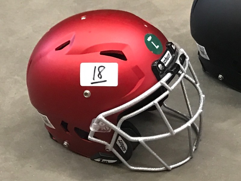 (2) Football Helmets