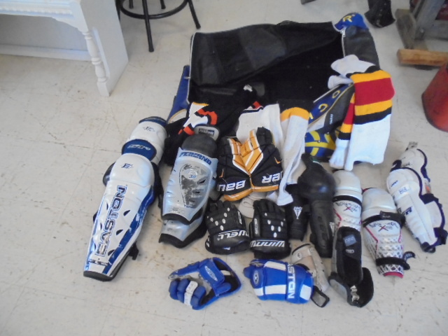 Hockey Bag and Equipment