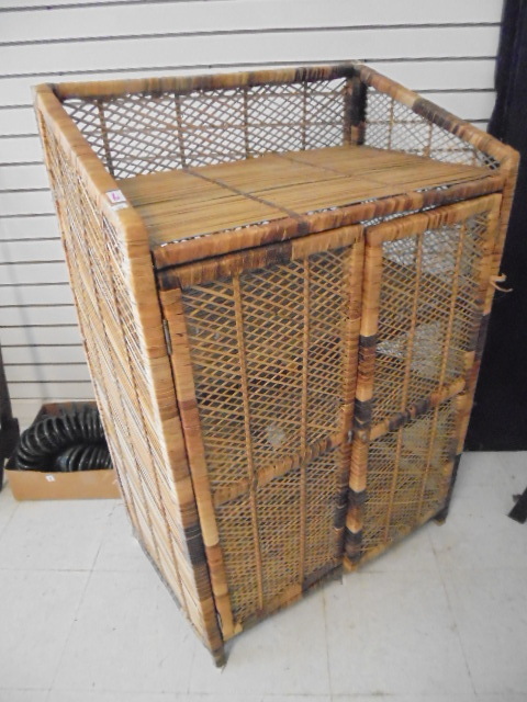 Wicker Cabinet
