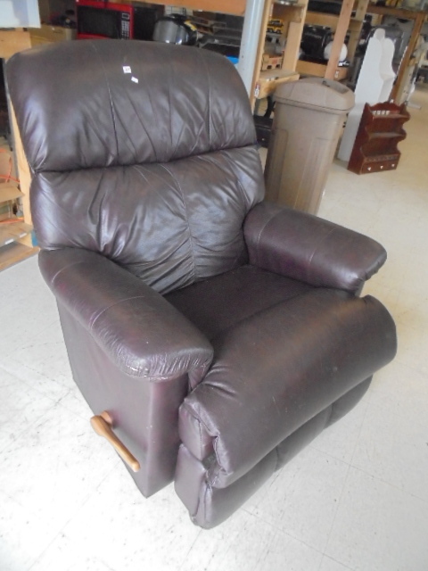 Leather Rocker  Recliner