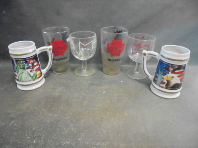 Beer Glasses, and Steins