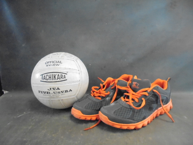 Running Shoes and Volley Ball
