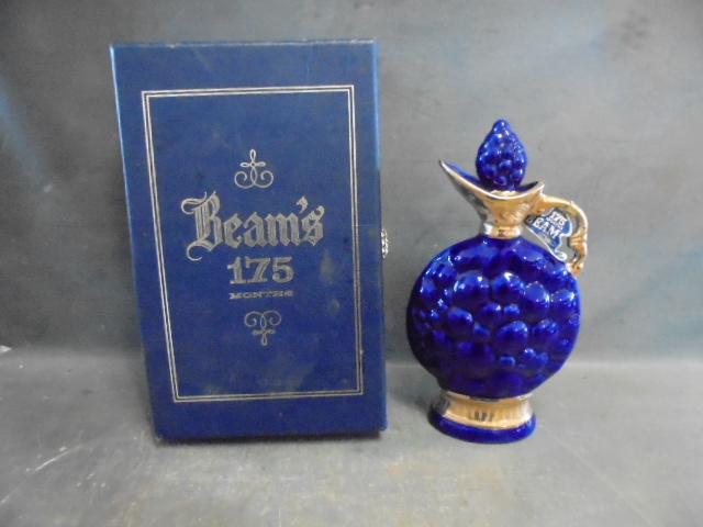 Jim Beam Collectible Decanter and Case
