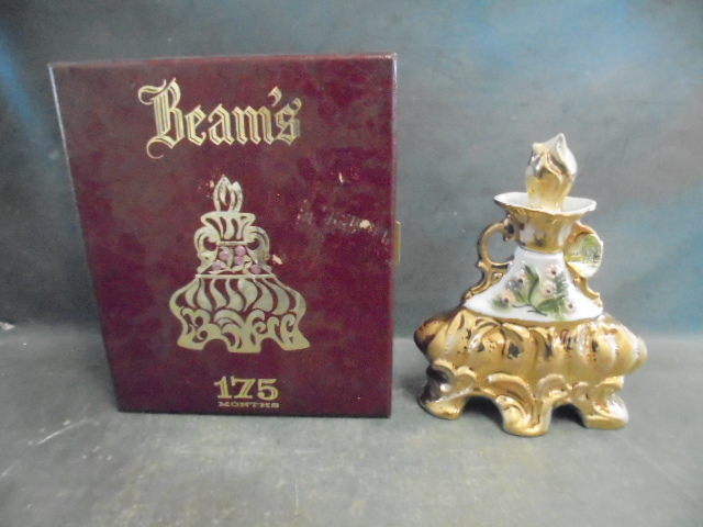 Jim Beam Collectible Decanter with Case