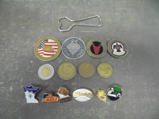 Medallions, Coins and Pins