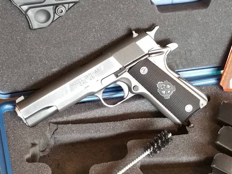 Springfield Armory Model 1911 A1 .45 Caliber Hand Gun