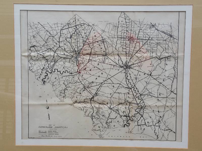 1930 Cumberland County New Jersey Map
