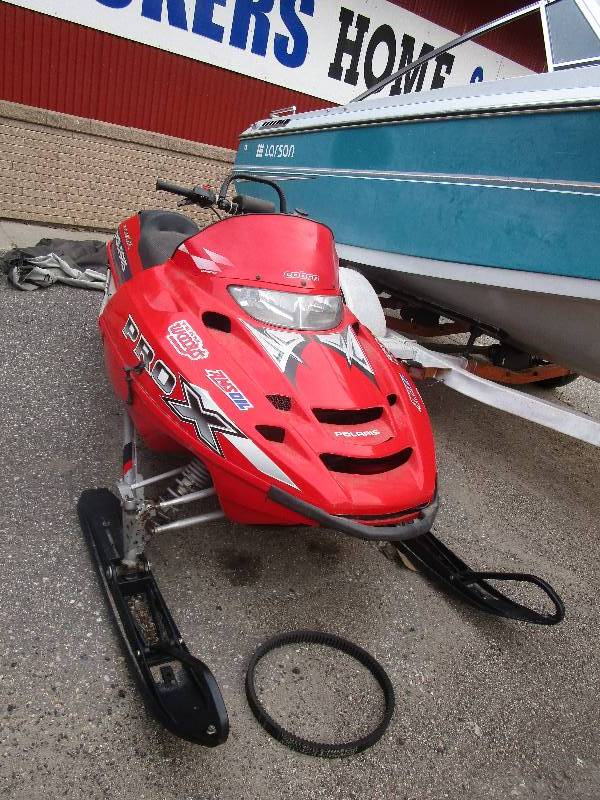 lot 5 image: 2002 POLARIS PRO X WITH COVER