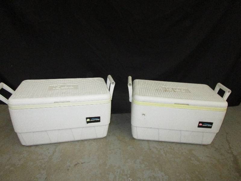 lot 30 image: Pr Coolers 2 Large 36 Qut Collers