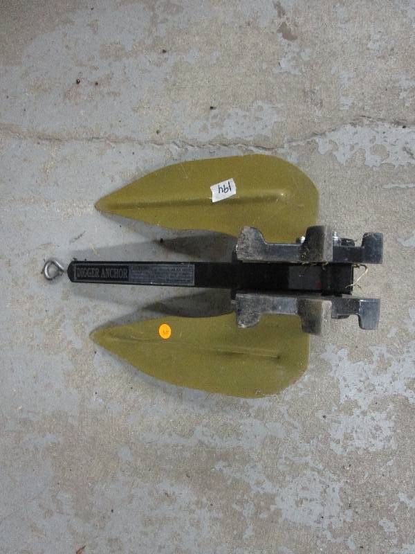 lot 49 image: Digger Anchor