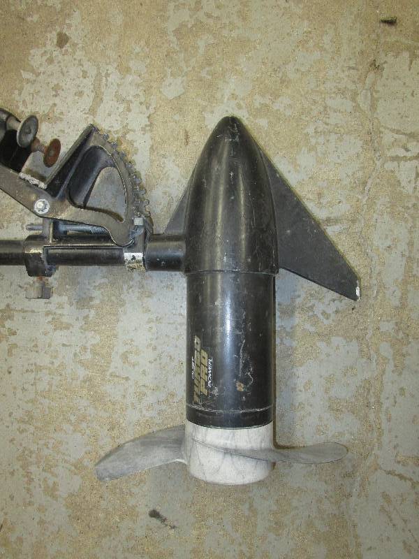 lot 54 image: Quiet Turbo Pro Power Trolling Motor Works