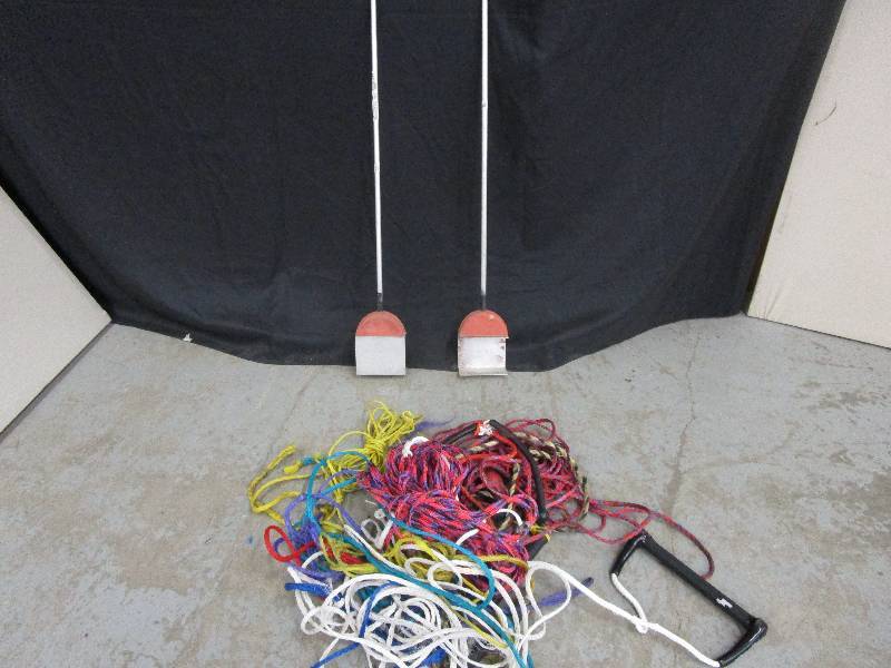 lot 96 image: Ski Ropes and Guides for Boat Lift