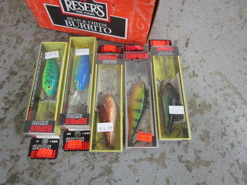 lot 148 image: 5 Unopened Rapalas