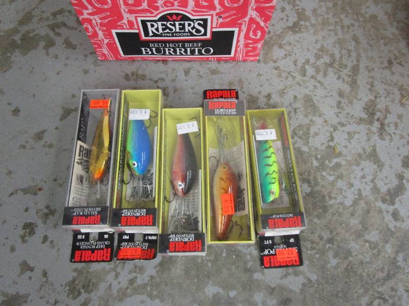 lot 149 image: 5 Unopened Rapalas