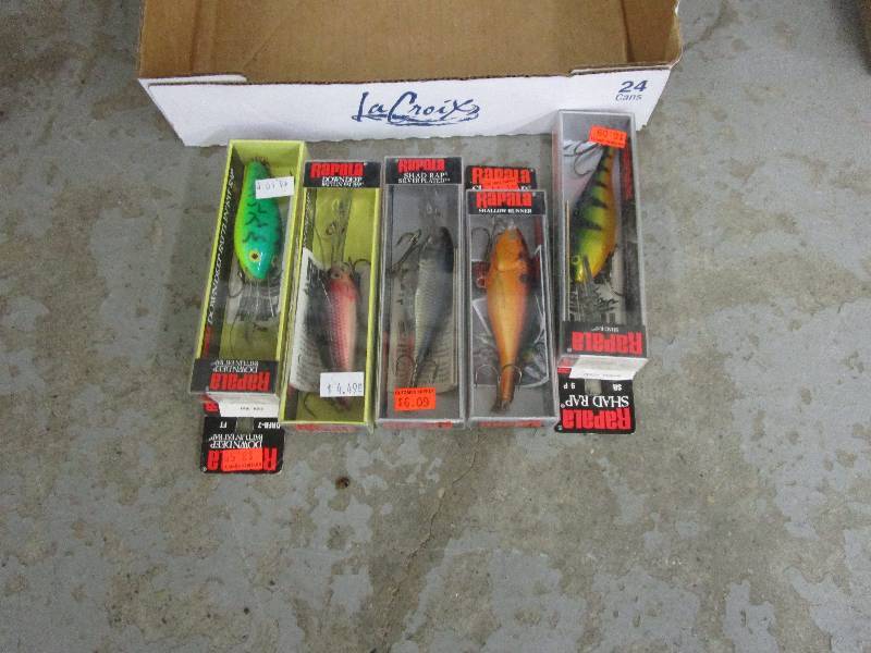 lot 151 image: 5 Unopened Rapalas