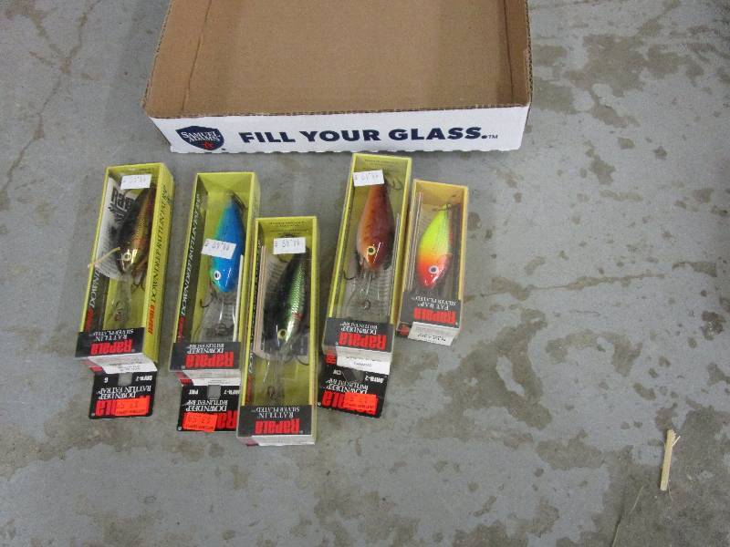lot 156 image: 5 Unopened Rapalas