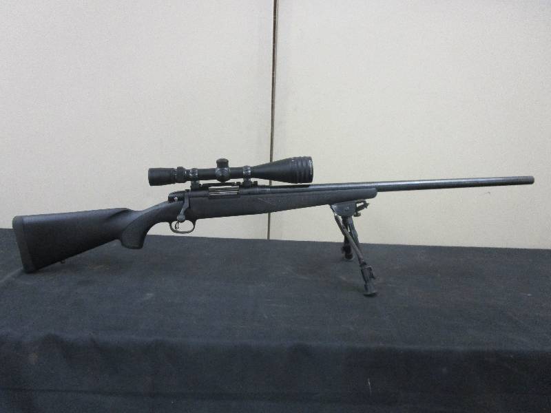 lot 2 image: MARLIN MODEL X7VH CAL 22-250 REM WITH WEAVER 6.5-20X44MM SCOPE WITH FOLD UP BIPOD