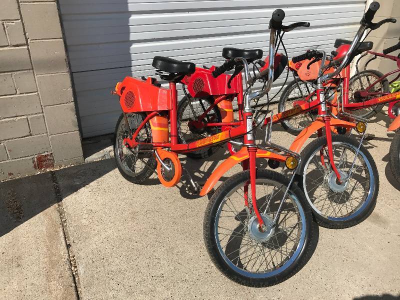 4 1978 AMF Scooters