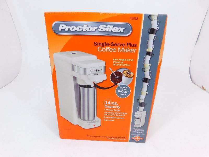 Proctor silex single hotsell serve plus coffee maker