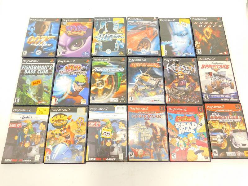 lot 91 image: Play Station 2 Games