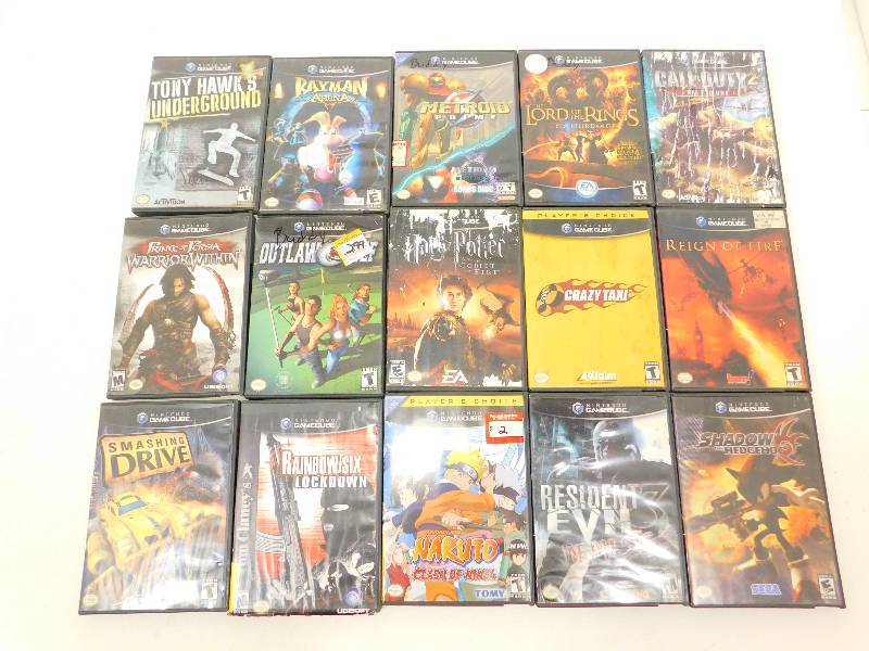 lot 93 image: Nintendo Game Cube Games