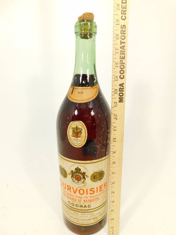 lot 116 image: Courvoisier Cognac Bottle