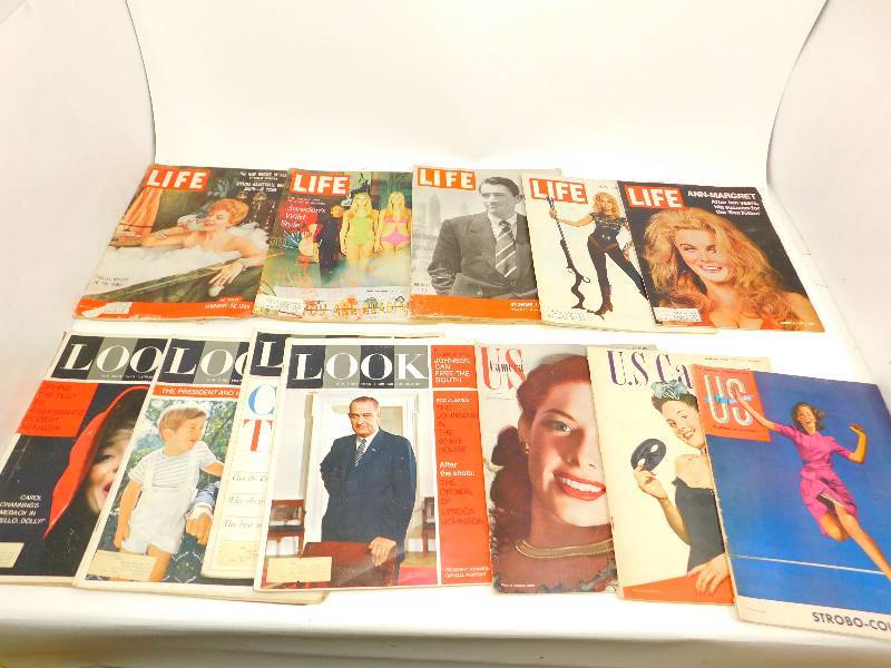 lot 129 image: Vintage Magazines