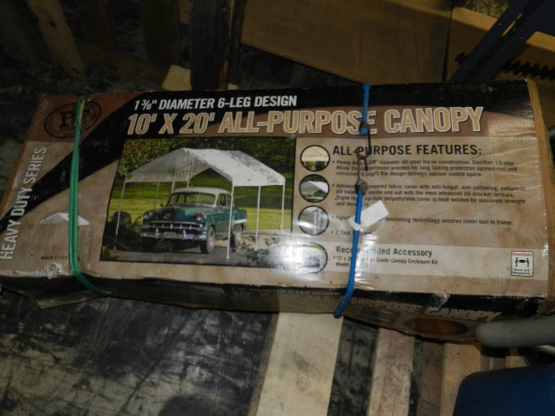 lot 525 image: 10 X 20 ALL PURPOSE CANOPY