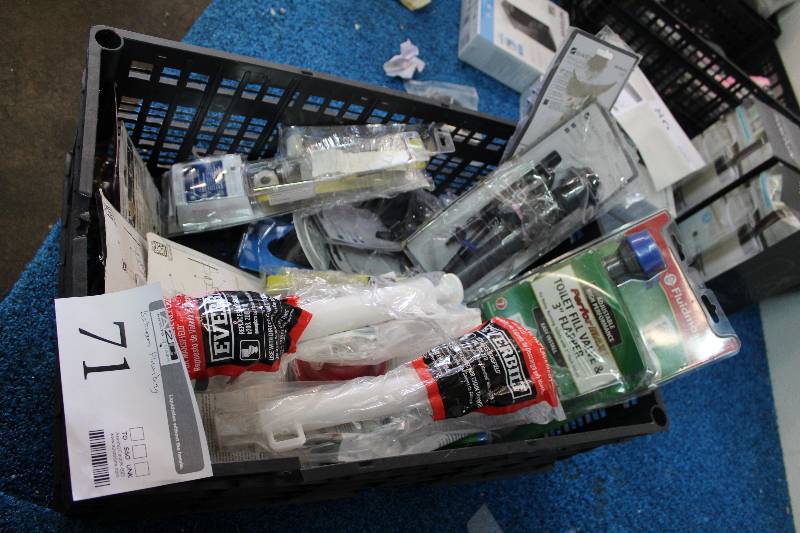 lot 71 image: Bathroom Plumbing - Everbilt Flush Valve Replacement for Mansfield, PerforMAX Toilet Fill Valve, Flapper, Wax Ring, Sink Trap, Tank Bolts