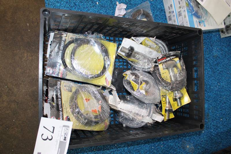 lot 73 image: Lot of (10) Danco Premium Kitchen Sink Sprayer Sets, Danco Universal Kitchen Sprayer