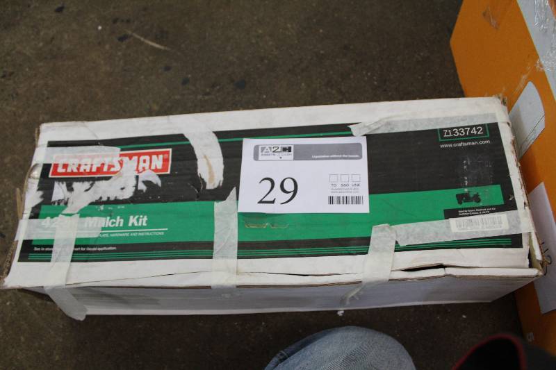 lot 29 image: Craftsman 42in. Mulch Kit