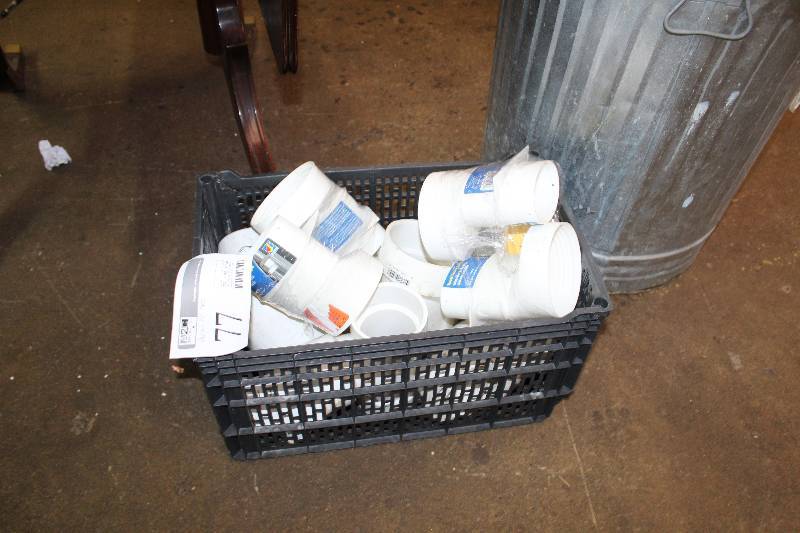 lot 77 image: PVC Pipe Fittings, Adapters