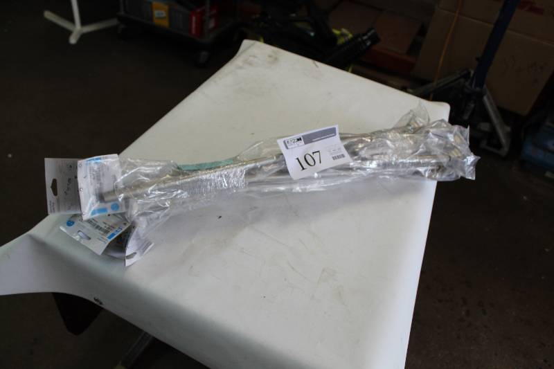 lot 107 image: Lot of (7) Room Essentials Decorative Caf Rod