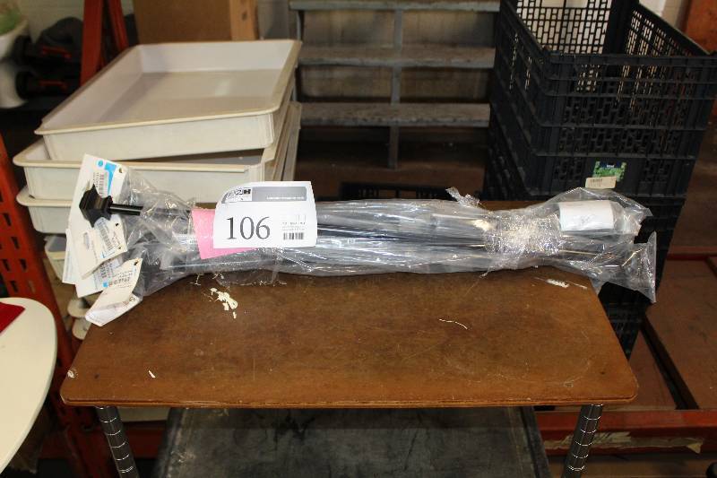 lot 106 image: Lot of (7) Room Essentials Decorative Caf Rod