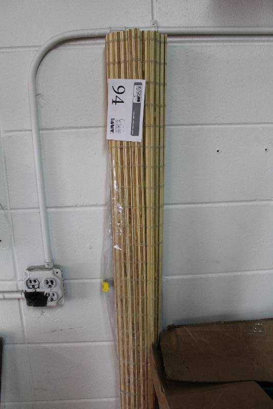 lot 94 image: Aymeric Drawstring Bamboo Roman Shade