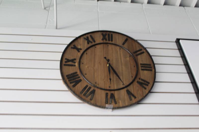 lot 138 image: Roman Numeral Wall Clock