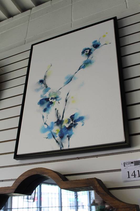 lot 141 image: Flowers Framed Wall Art