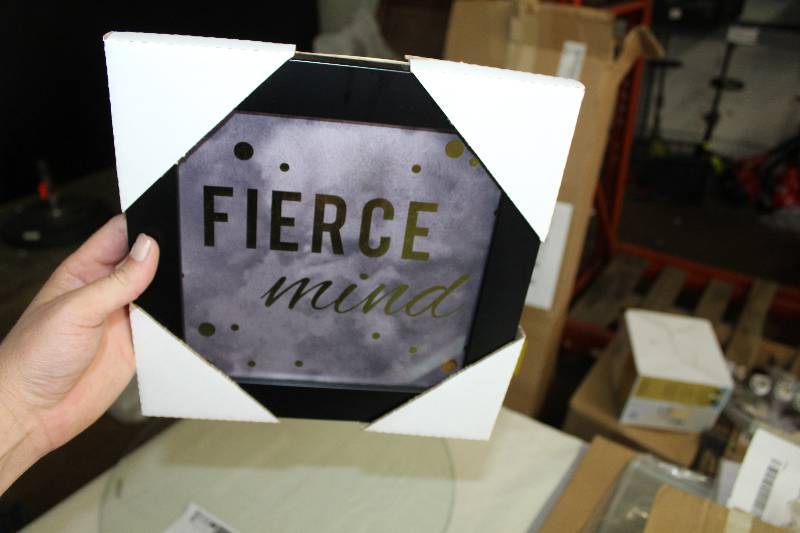 lot 237 image: Fierce Mind Wall Dcor