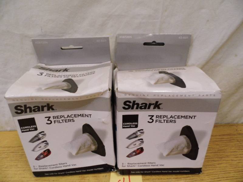 lot 54 image: 2 Packs Shark Filters