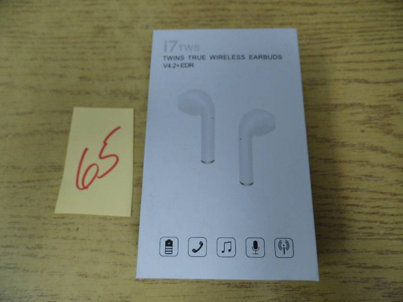 lot 65 image: i7 TWS Wireless Earbuds