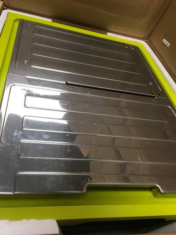 Ryobi 7 in. 4.8 Amp Tabletop Tile Saw in good condition